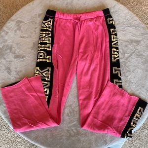 PINK (Victoria’s Secret), women’s small, sweatpants, hot pink